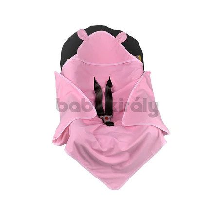 Babakirály univerzális takaró babahordozóba vékony - rózsaszín