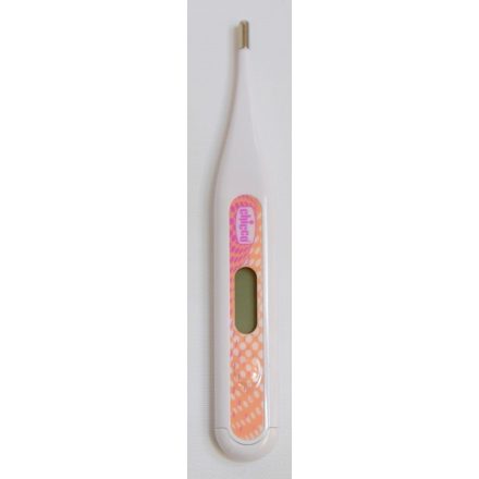 Chicco Digi Ultra-Kicsi Digitális Hőmérő - rózsaszín pöttyös