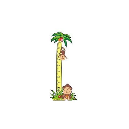 Babybruin  magasságmérő - majom 