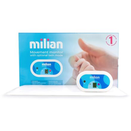 Milian Baby Standard Légzésfigyelő Készülék 2 Db Érzékelőlappal