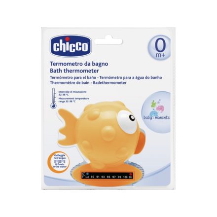 Chicco Halacskás Vízhőmérő- Narancs