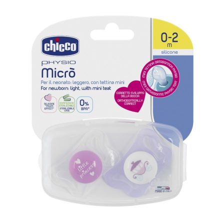 Chicco Physio Micro cumi 0-2Hó 2Db Lány