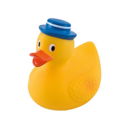 Canpol Babies fürdőjáték kék kalapos kacsa